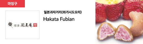일본과자거리(와가시도오리) Hakata Fubian